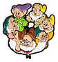 Pins De Blanca Nieves / Disney / (pines) Broche Metálico - Miniatura 11