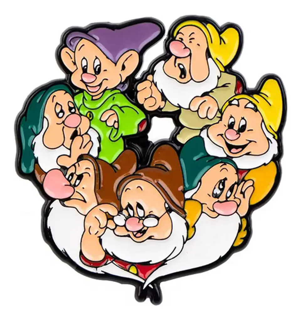 Pins De Blanca Nieves / Disney / (pines) Broche Metálico 11