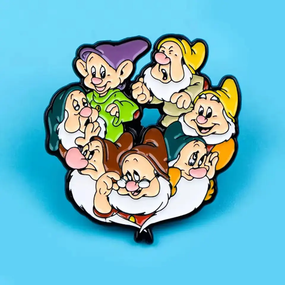 Pins De Blanca Nieves / Disney / (pines) Broche Metálico 13