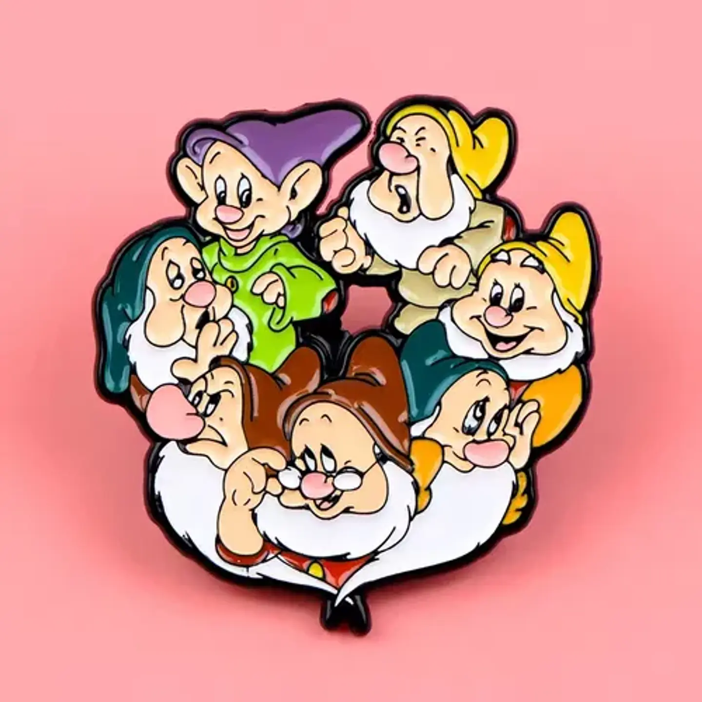 Pins De Blanca Nieves / Disney / (pines) Broche Metálico 14