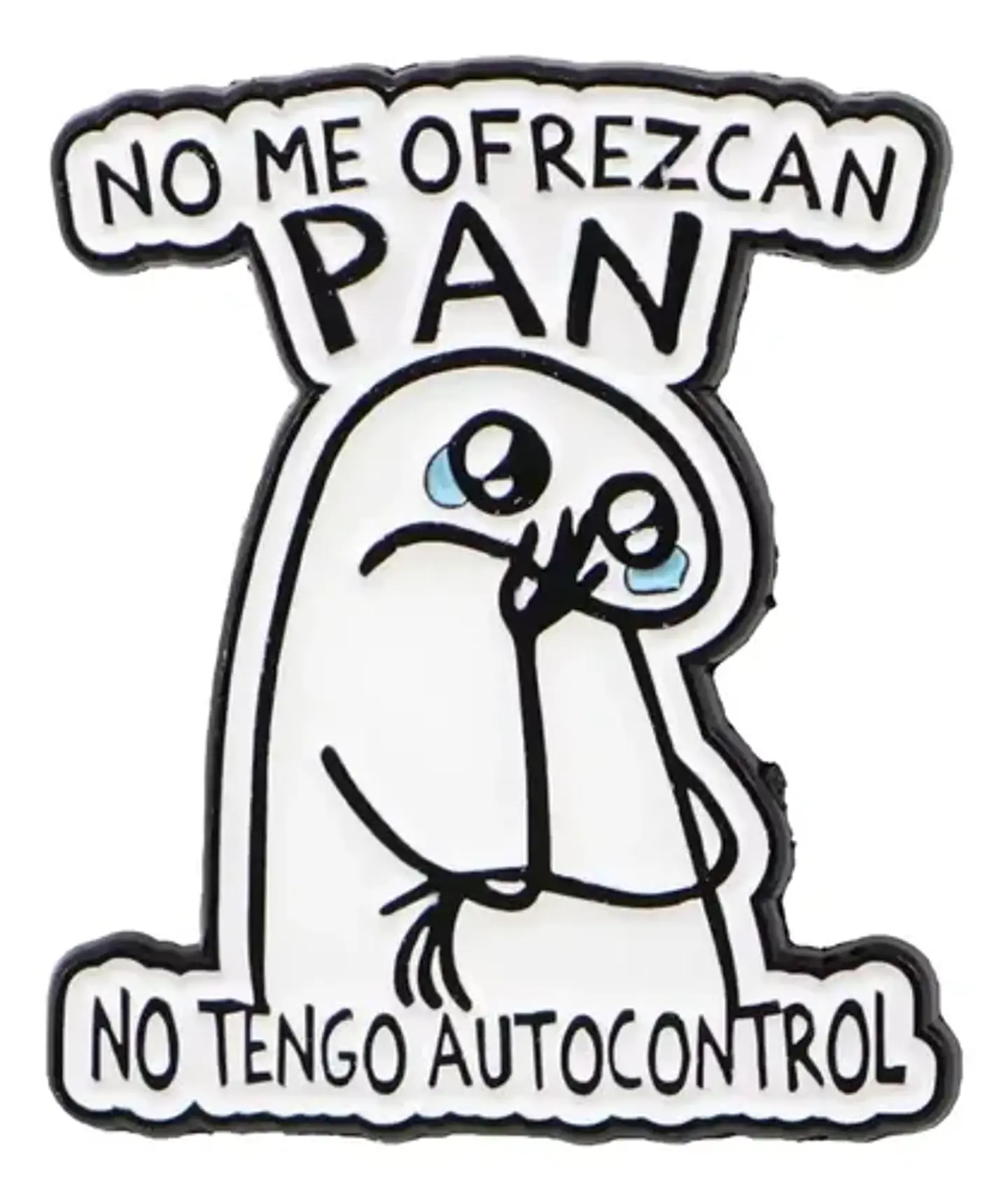 Pins De I Love Pan / Meme / (pines) Broches Metálicos 1