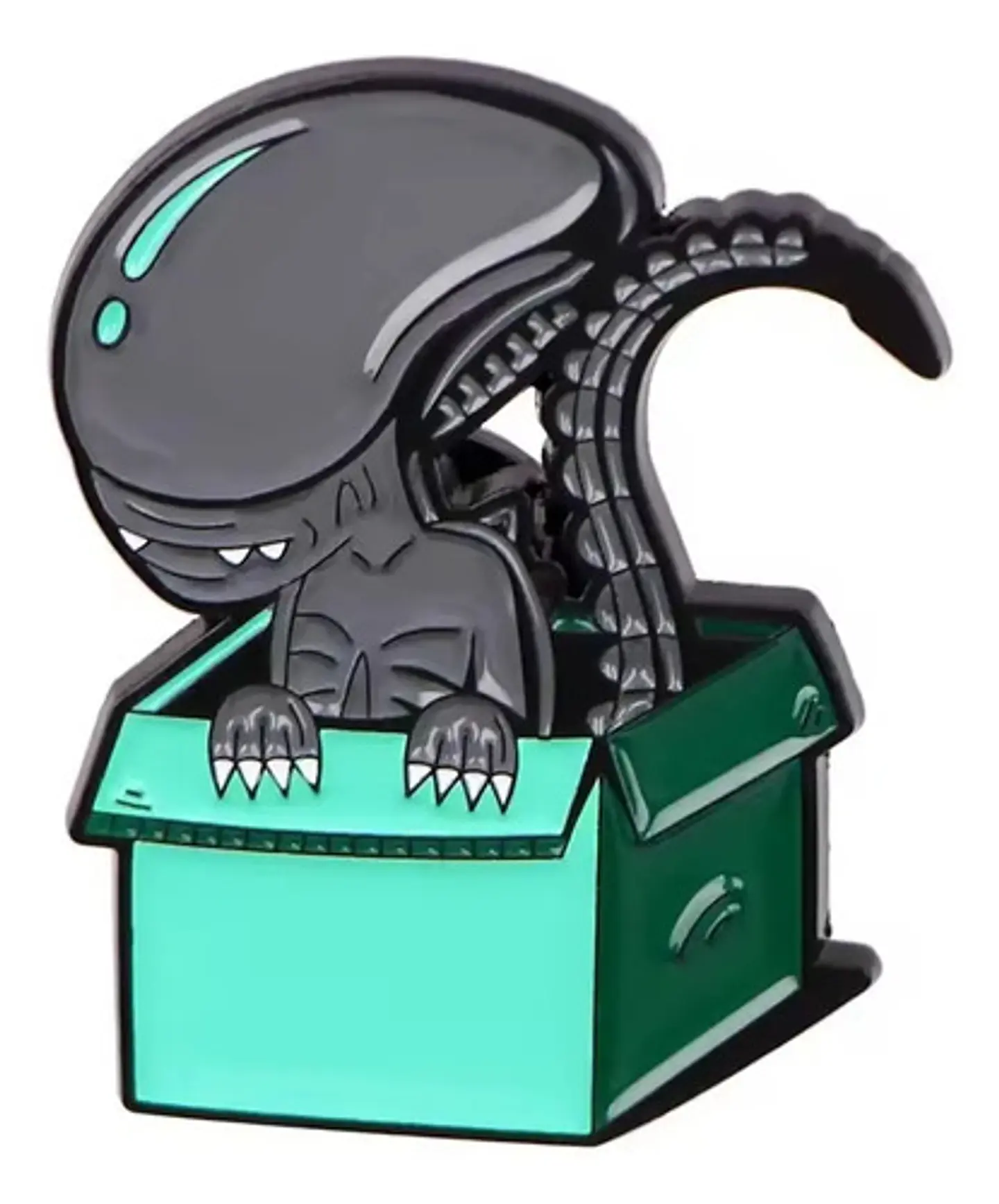 Pins De Alien Kawaii / Alien Divertido / Broches Metálicos 1