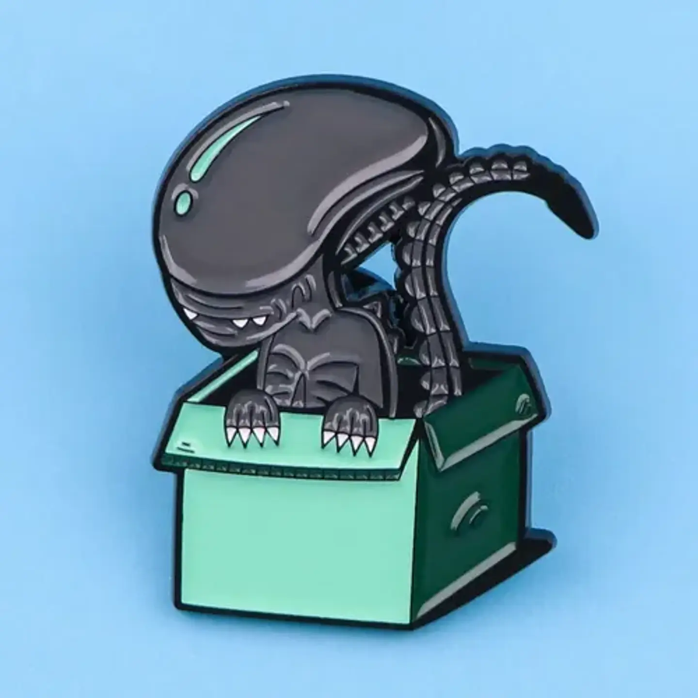 Pins De Alien Kawaii / Alien Divertido / Broches Metálicos 4