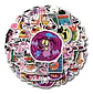 Coraje El Perro Cobarde  - Set De 50 Stickers / Calcomanias - Miniatura 1