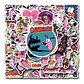 Coraje El Perro Cobarde  - Set De 50 Stickers / Calcomanias - Miniatura 3