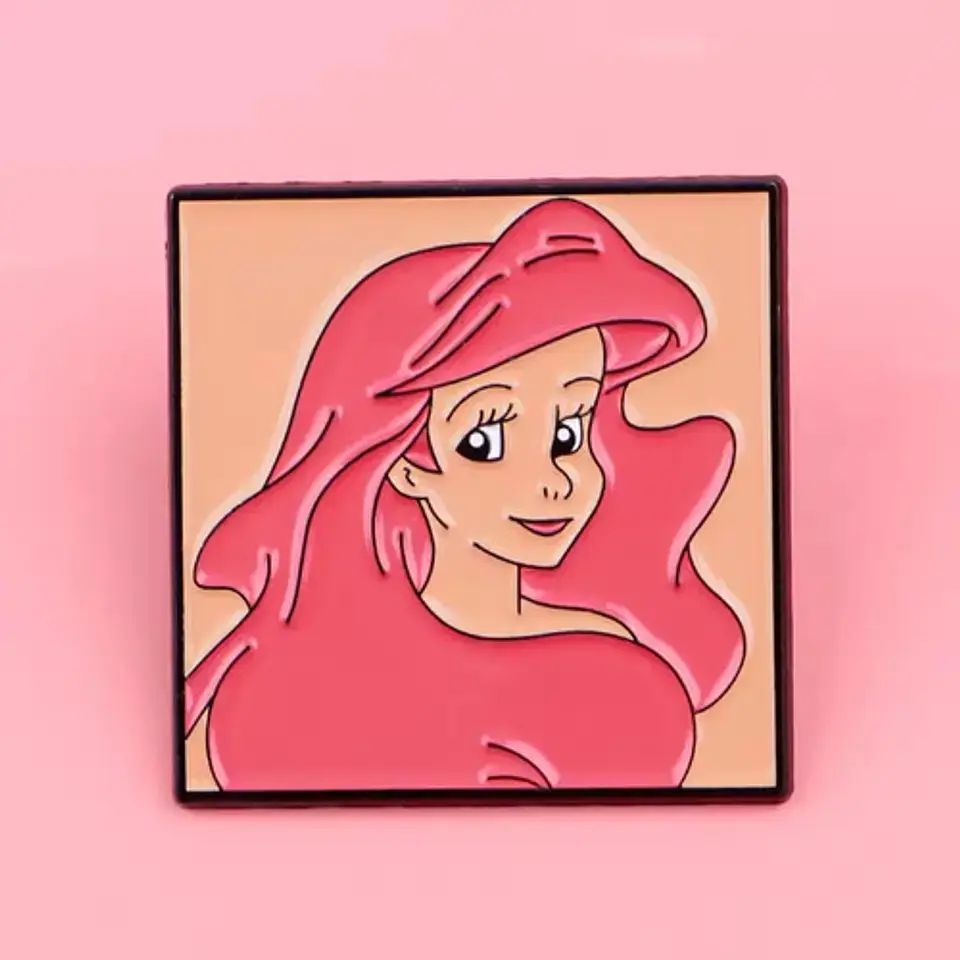 Pins De Princesas / Disney / (pines) Broche Metálico 5
