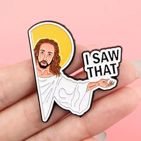 Pins De I Love Jesus / Jesus / Pines Metalicos (pines)