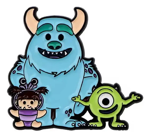 Pins De Monsters, Inc / Monsters / (pines) Broches Metálicos