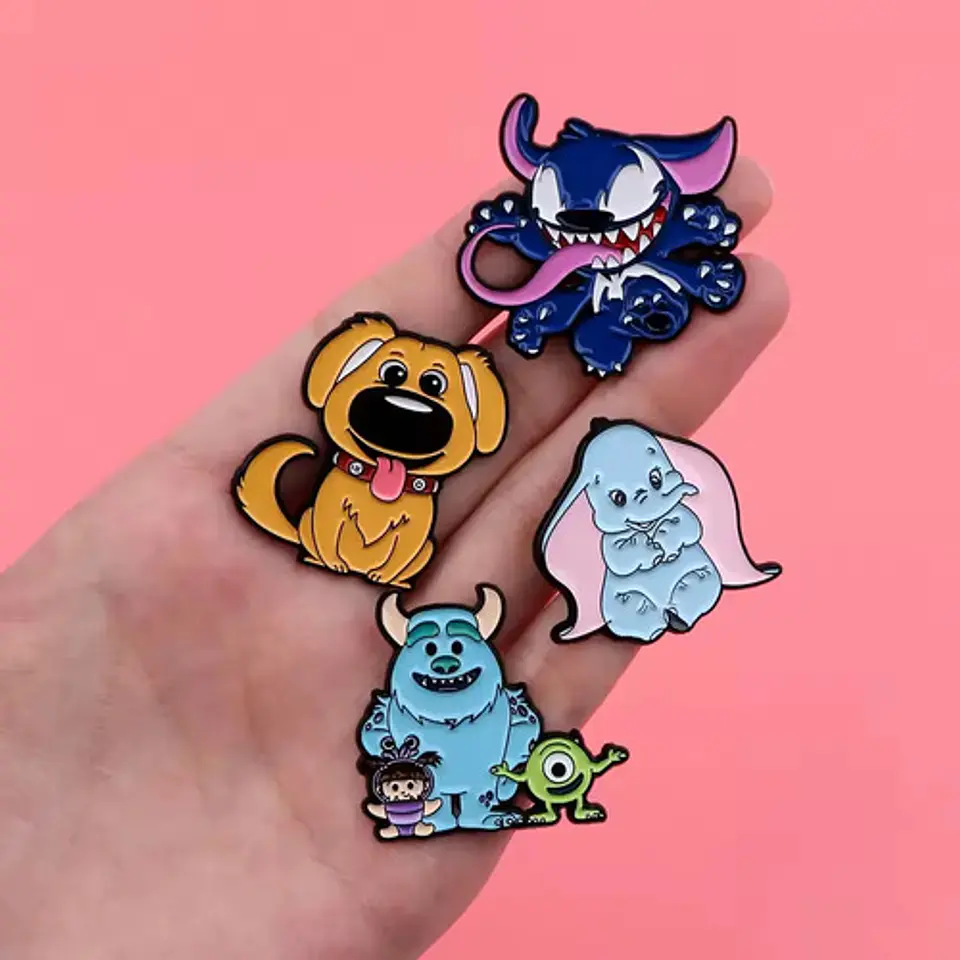 Pins De Monsters, Inc / Monsters / (pines) Broches Metálicos 2