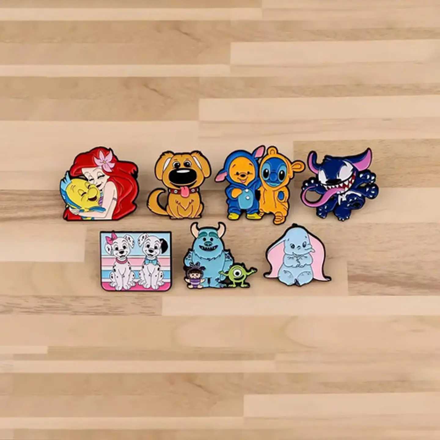 Pins De Monsters, Inc / Monsters / (pines) Broches Metálicos 4