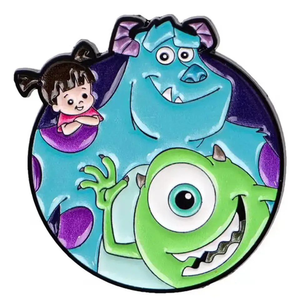 Pins De Monsters, Inc / Monsters / (pines) Broches Metálicos 10