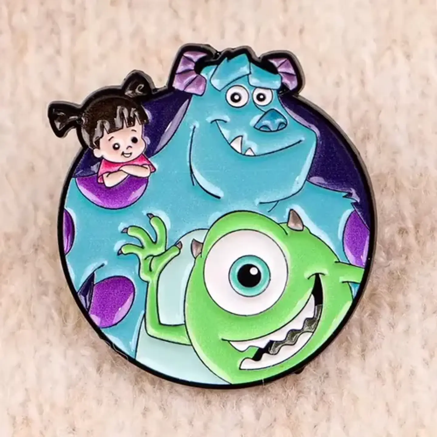 Pins De Monsters, Inc / Monsters / (pines) Broches Metálicos 11