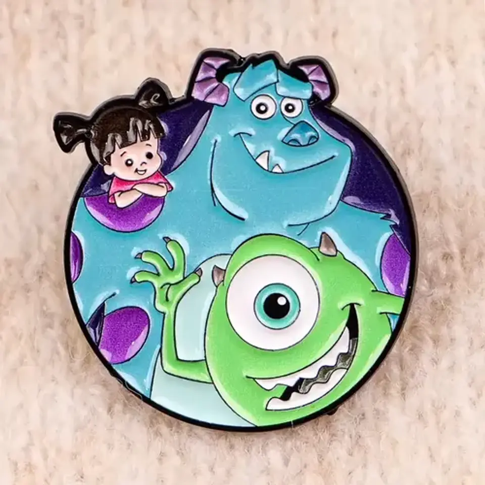 Pins De Monsters, Inc / Monsters / (pines) Broches Metálicos 11