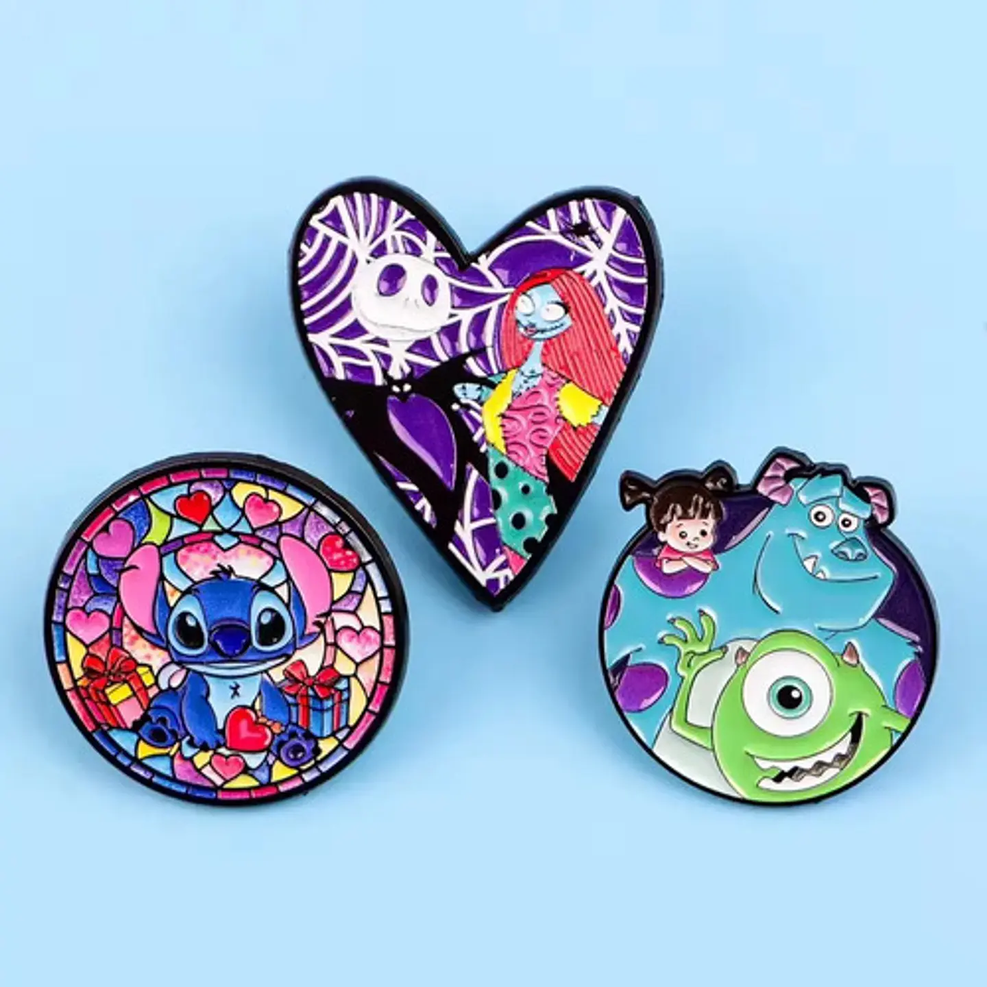 Pins De Monsters, Inc / Monsters / (pines) Broches Metálicos 12