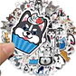 Perro Husky Siberiano - Set De 50 Stickers / Calcomanias - Miniatura 7