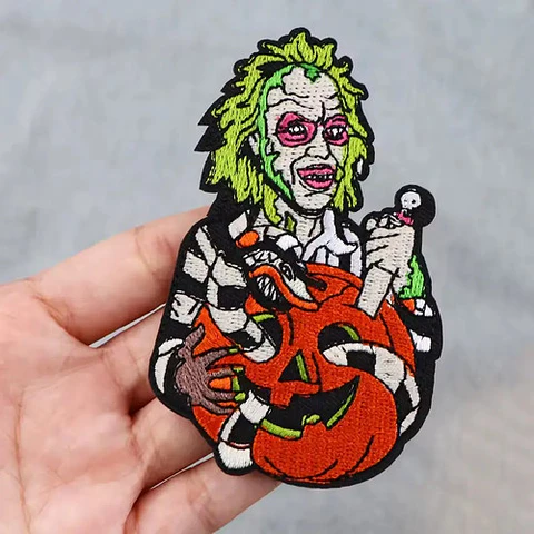 Parches Para Ropa - Beetlejuice / Termoadhesivo