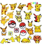 Pikachu / Set 25 Parches Bordados Para Ropa De Pikachu - Miniatura 1