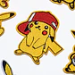 Pikachu / Set 25 Parches Bordados Para Ropa De Pikachu - Miniatura 5