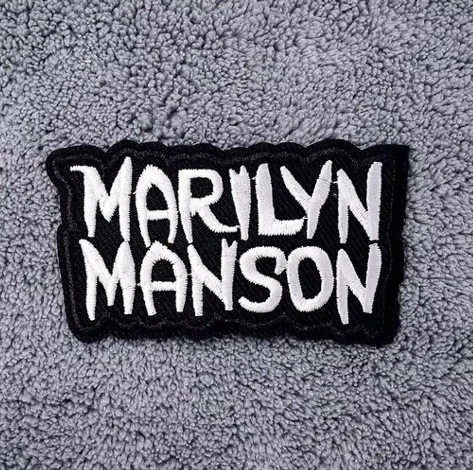 Parches Para Ropa - Marilyn Manson / Termoadhesivo 2