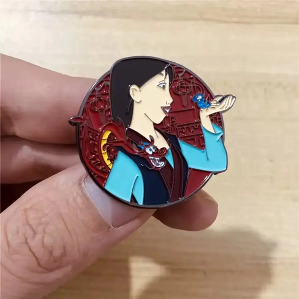 Pins De Mulan / Disney / Pines Metálicos (broches) 2