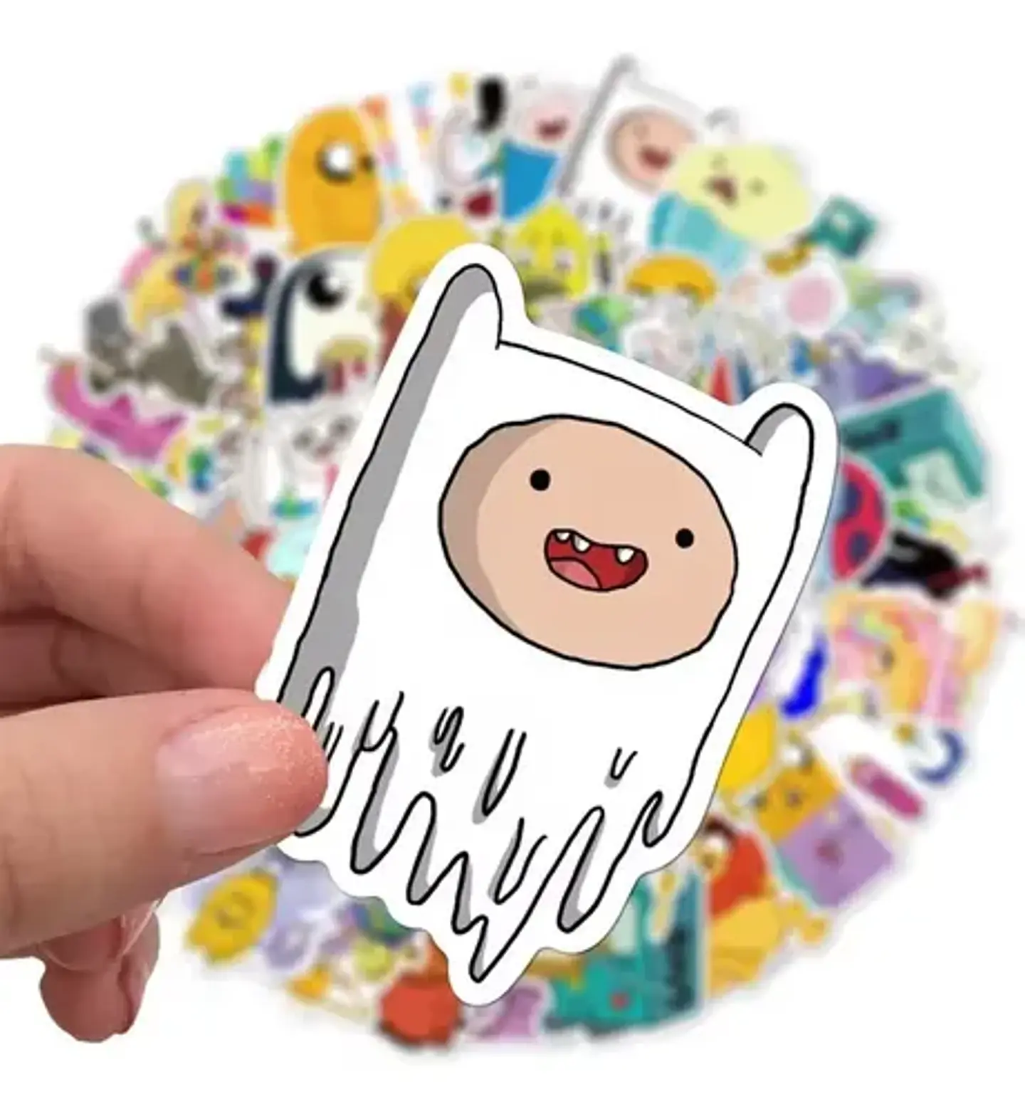 Set 100 Stickers De Hora De Aventuras - Pegatinas 4