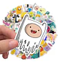 Set 100 Stickers De Hora De Aventuras - Pegatinas - Miniatura 4