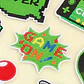 Gamer / Set 8 Parches Bordados Para Ropa De Gamer - Miniatura 4