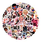 Apt Song Rosé - Set De 50 Stickers / Calcomanias - Miniatura 1