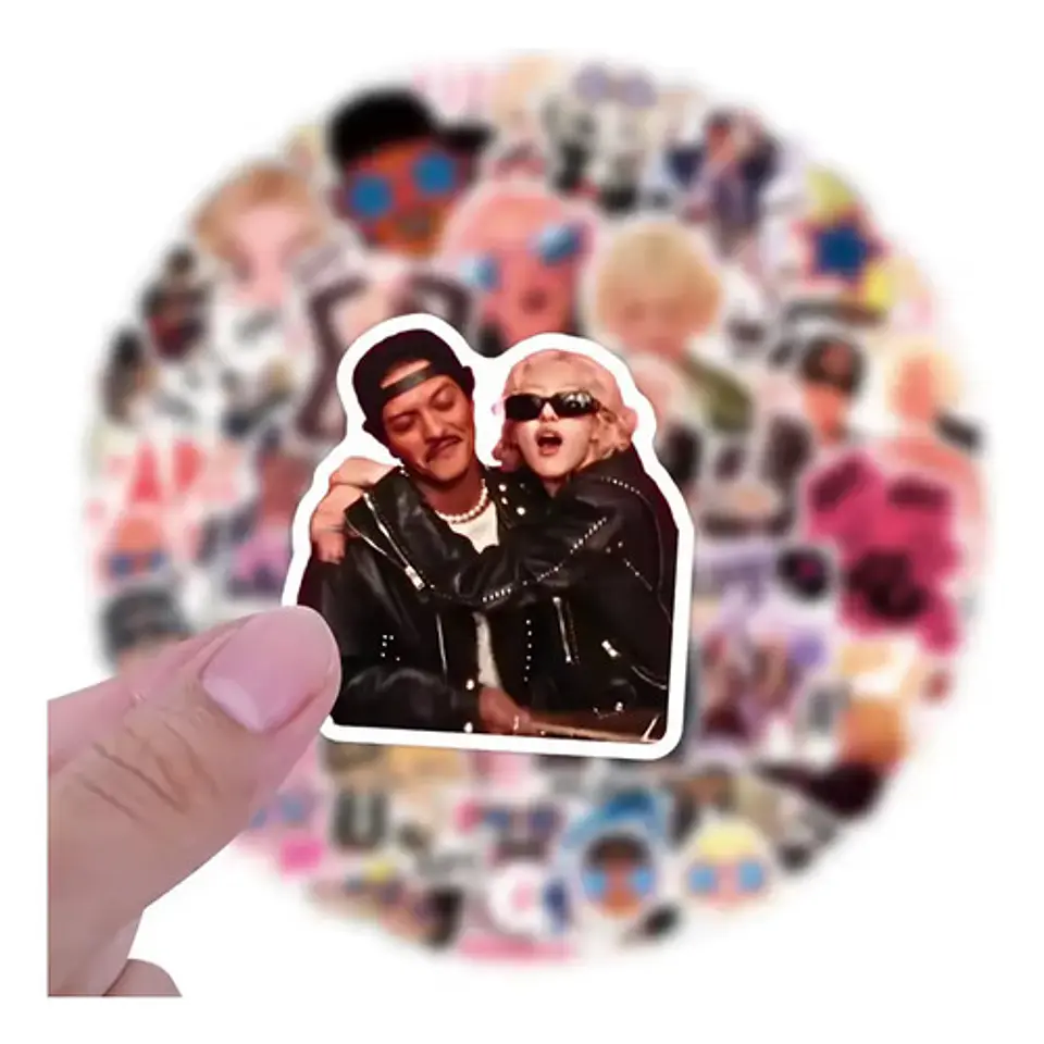 Apt Song Rosé - Set De 50 Stickers / Calcomanias 4
