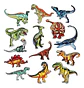 Dinosaurios / Set 14 Parches Bordados Ropa De Dinosaurios - Miniatura 2