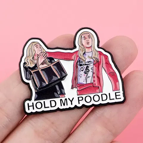 Pins ¿y Dónde Están Las Rubias? / Broches Metálicos (pines)