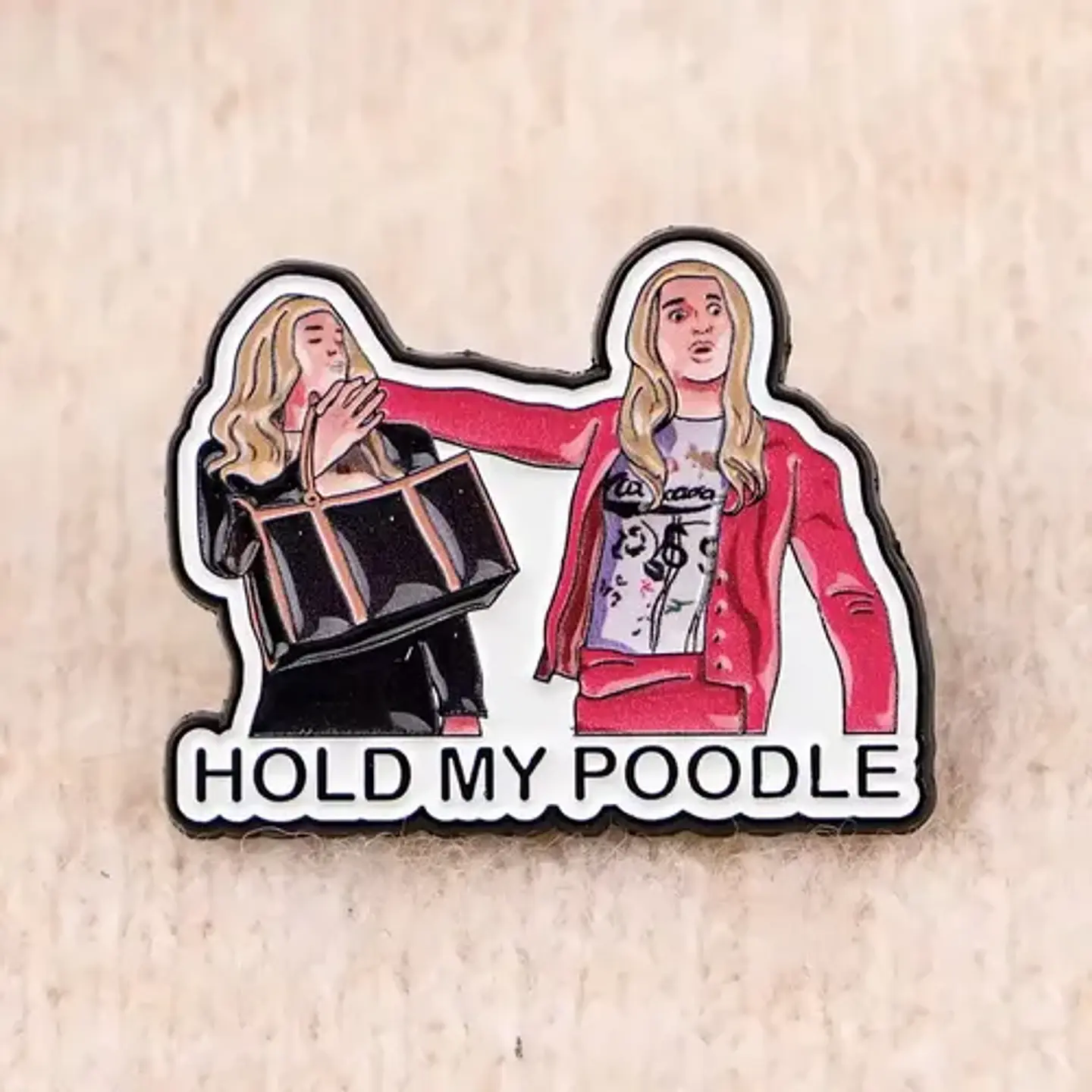 Pins ¿y Dónde Están Las Rubias? / Broches Metálicos (pines) 3