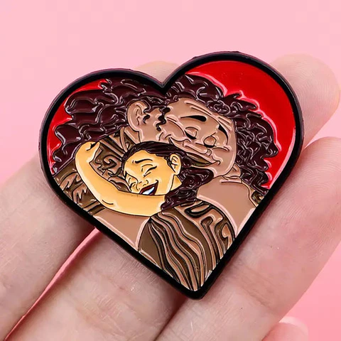Pins De Maui / Moana / Broches Metalicos (pines)