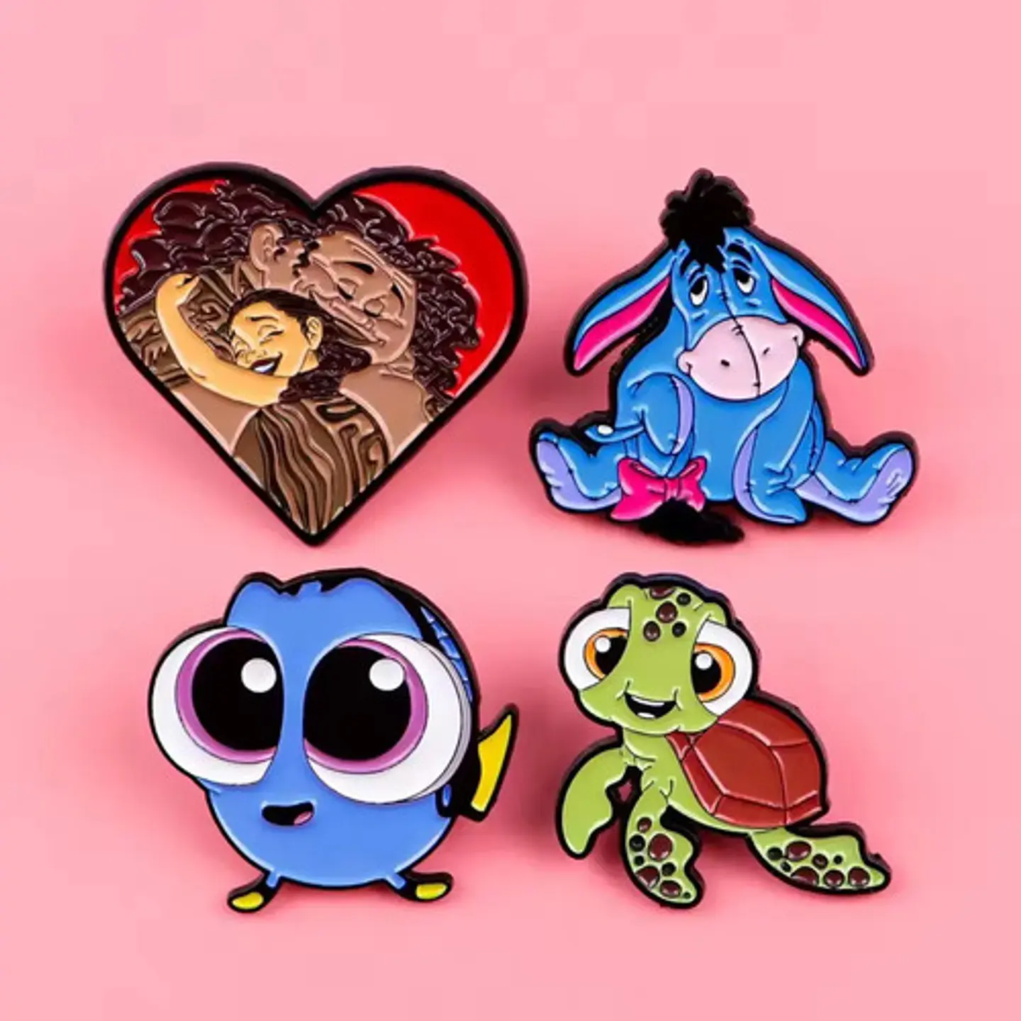Pins De Maui / Moana / Broches Metalicos (pines) 3