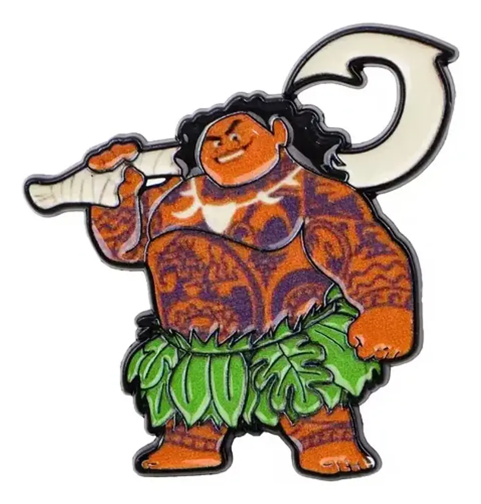 Pins De Maui / Moana / Broches Metalicos (pines) 4
