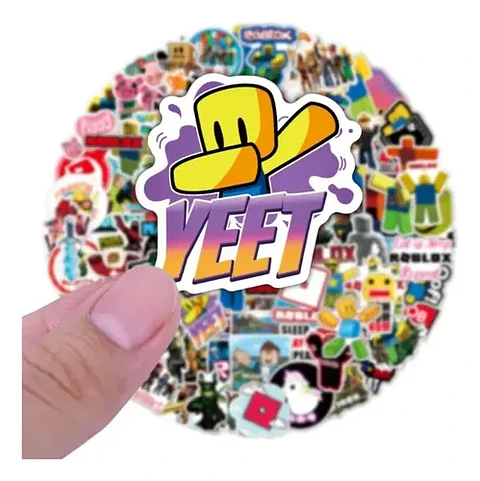 Set 100 Stickers De Roblox / Roblox - Pegatinas