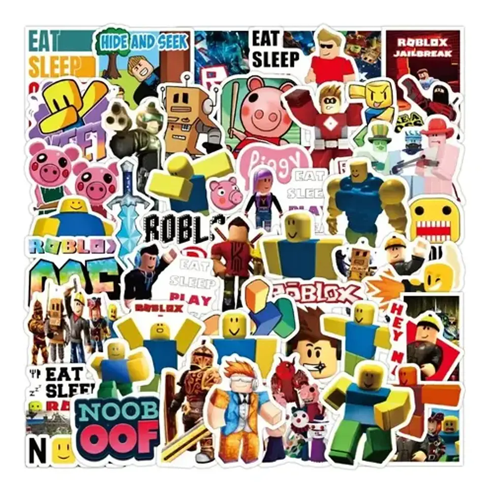 Set 100 Stickers De Roblox / Roblox - Pegatinas 4