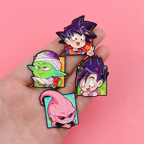 Pins De Majin Buu / Dragon Ball Z / Broche Metálico (pines)