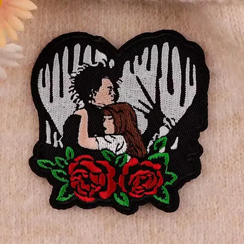 Parches Para Ropa - El Joven Manos De Tijera / Termoadhesivo
