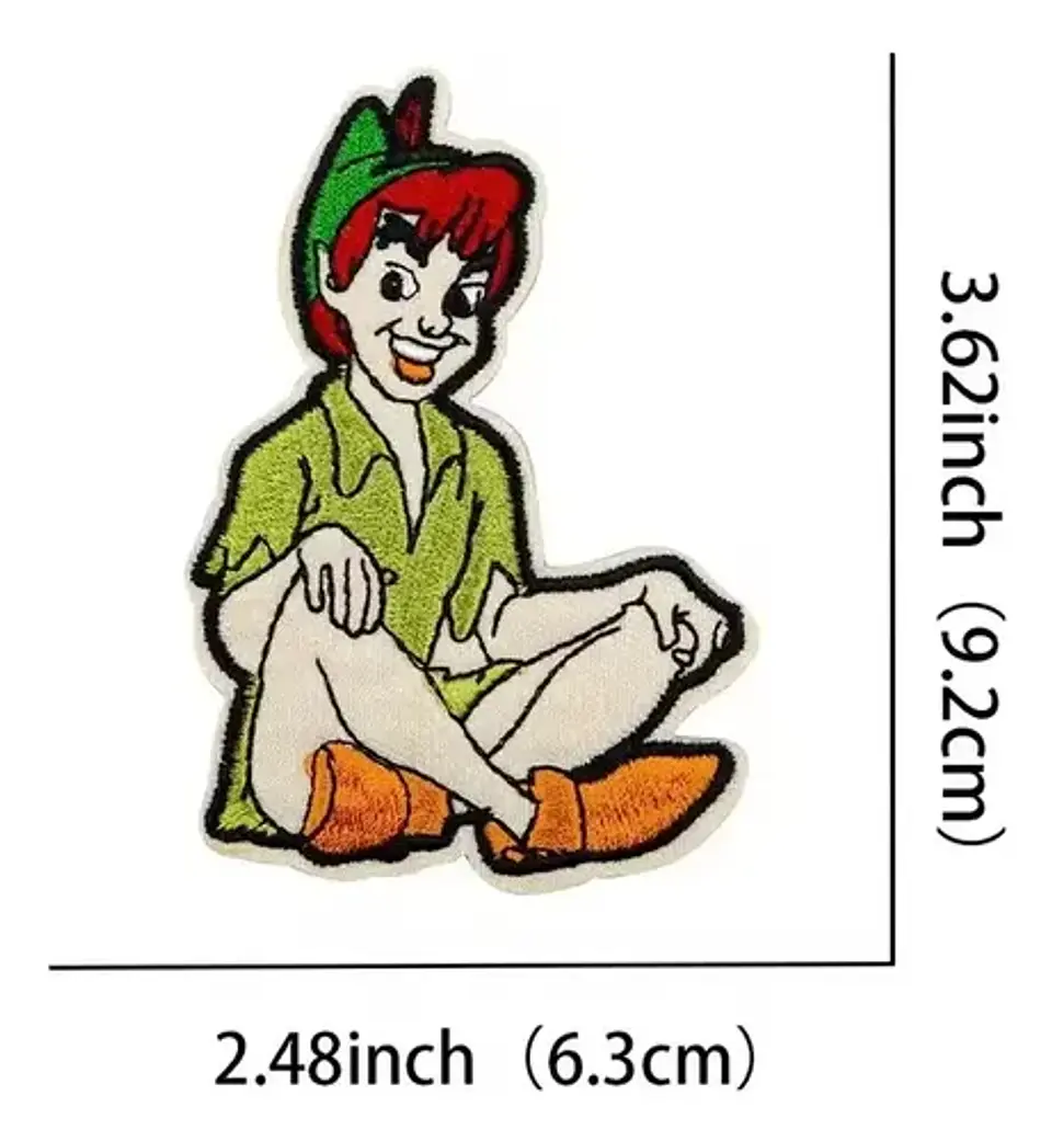 Parches Para Ropa - Peter Pan / Termoadhesivo 3