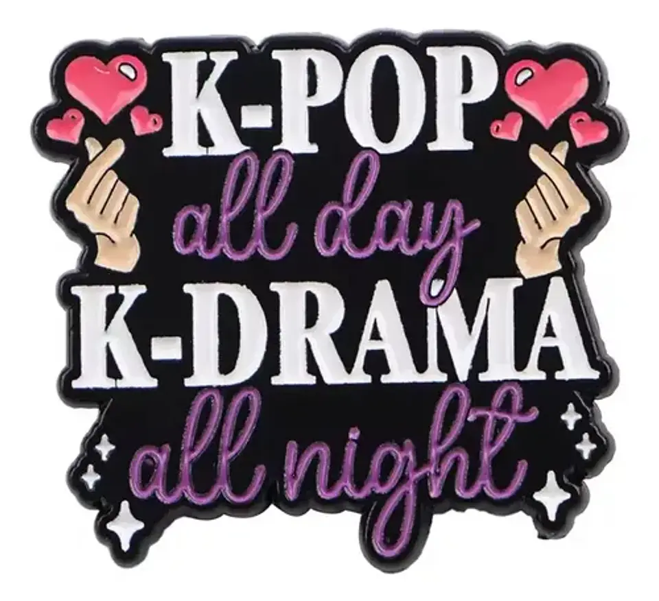Pins De K-pop & K-drama / K-pop & K-drama / Broche Metálico 1