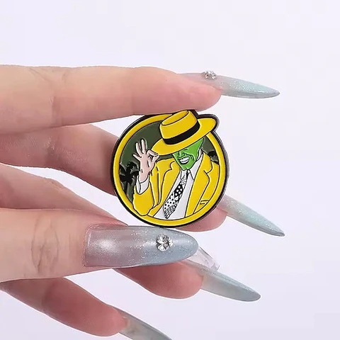 Pins De La Máscara / La Máscara / Broches Metálicos (pines)