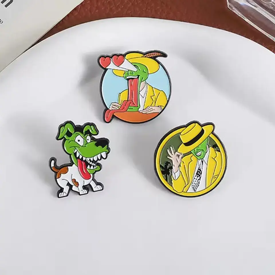 Pins De La Máscara / La Máscara / Broches Metálicos (pines) 5
