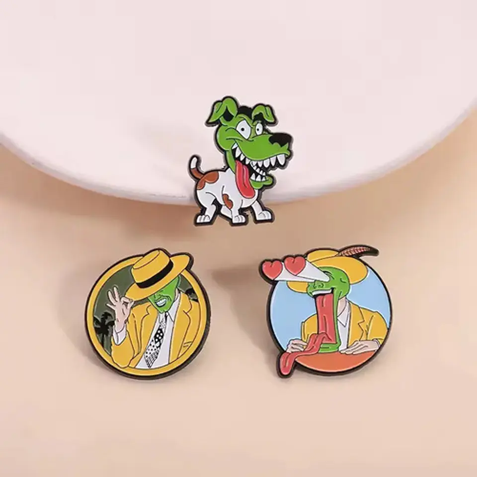 Pins De La Máscara / La Máscara / Broches Metálicos (pines) 8
