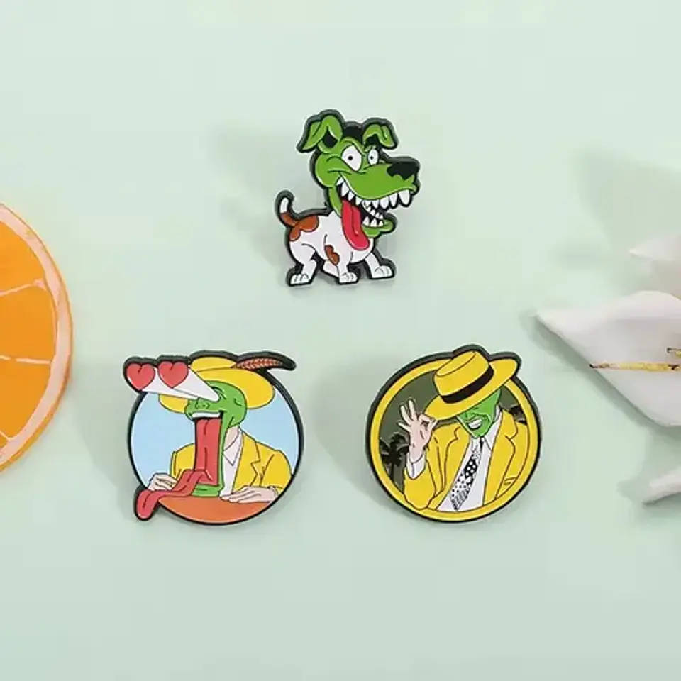Pins De La Máscara / La Máscara / Broches Metálicos (pines) 9