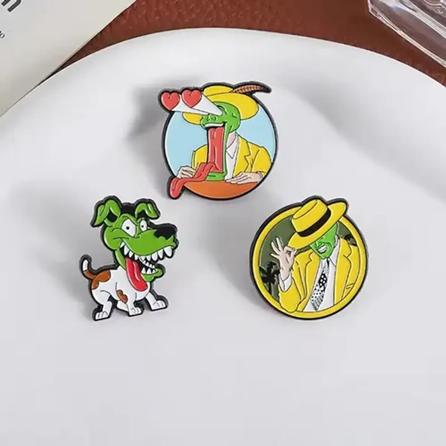 Pins De La Máscara / La Máscara / Broches Metálicos (pines) 10