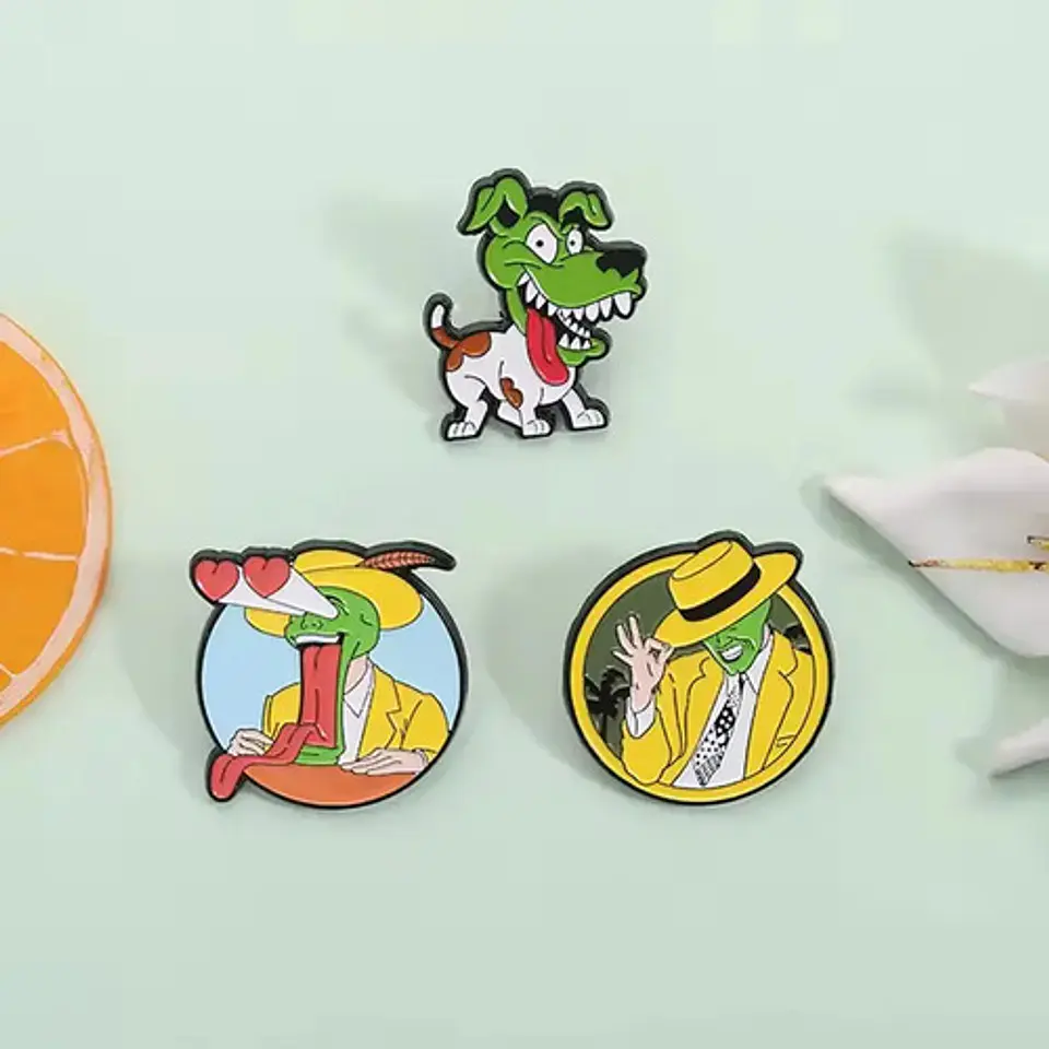 Pins De La Máscara / La Máscara / Broches Metálicos (pines) 14