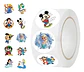 Mickey Mouse - Set De 500 Stickers / Rollo De Pegatinas - Miniatura 1
