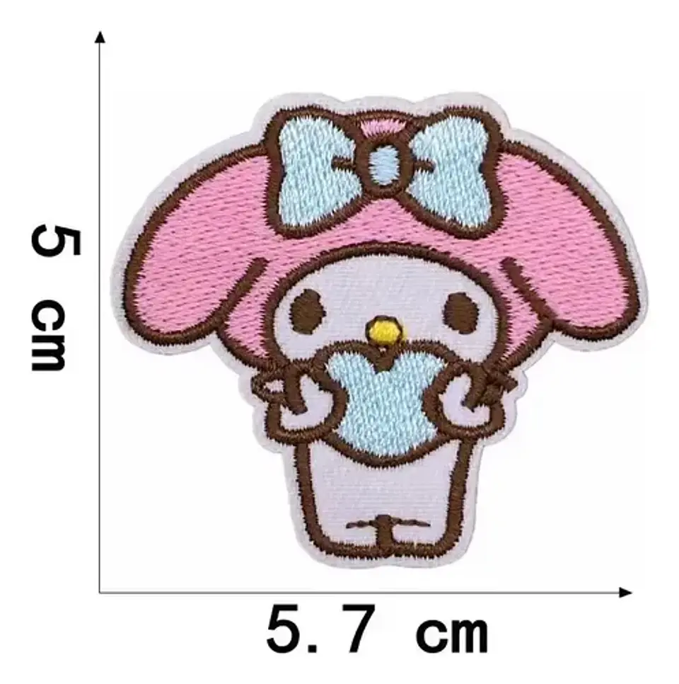 My Melody / Set 6 Parches Bordados Para Ropa De My Melody 2