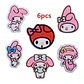 My Melody / Set 6 Parches Bordados Para Ropa De My Melody - Miniatura 3